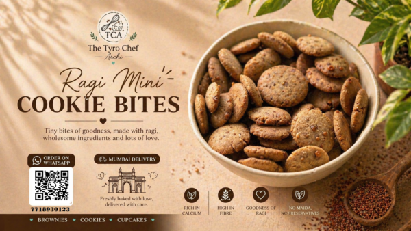 Ragi Mini Cookie Bites