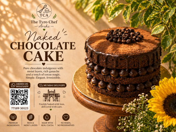 Naked Chocolate Cake